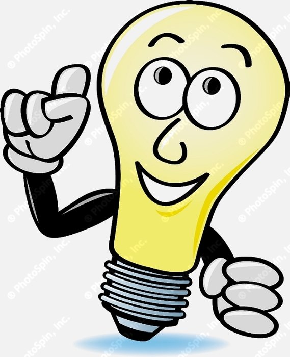Cartoon Light Bulb N19
