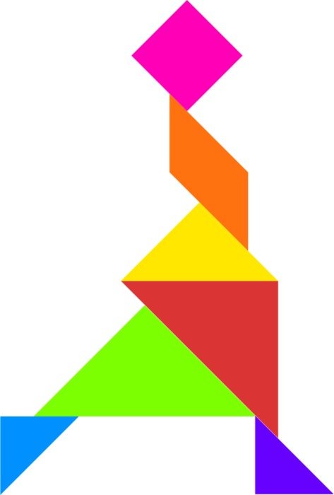 İllustration of colorful shapes