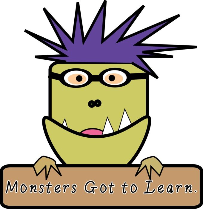 Free Monster drawing