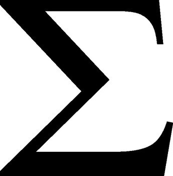 Greek Letter Sigma Clip Art