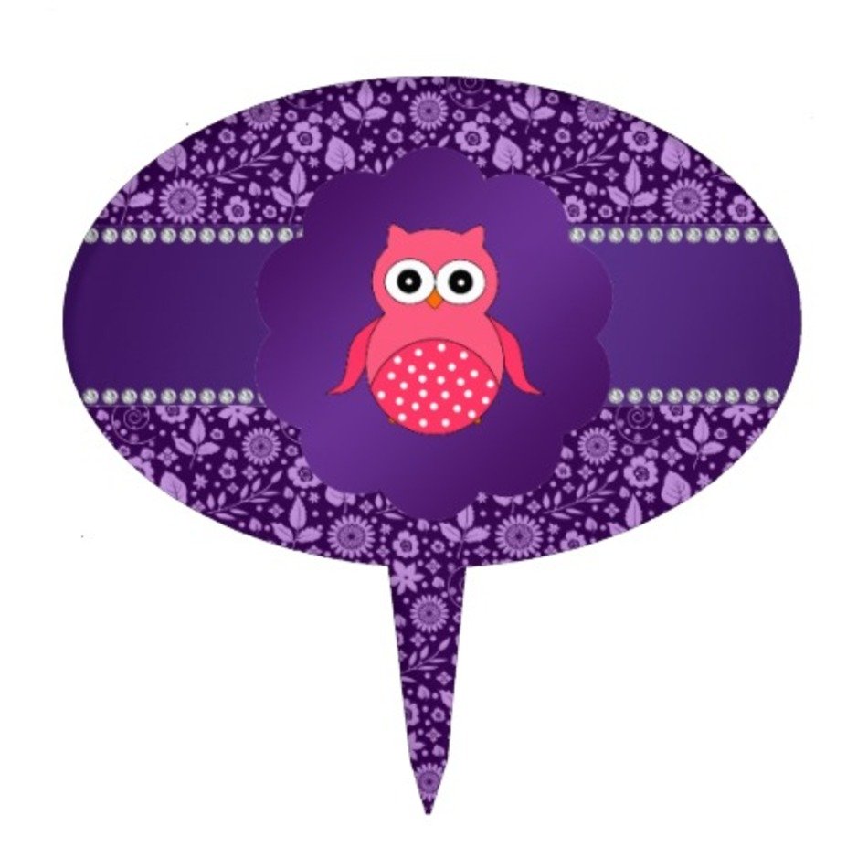 Cute Purple Owl N2