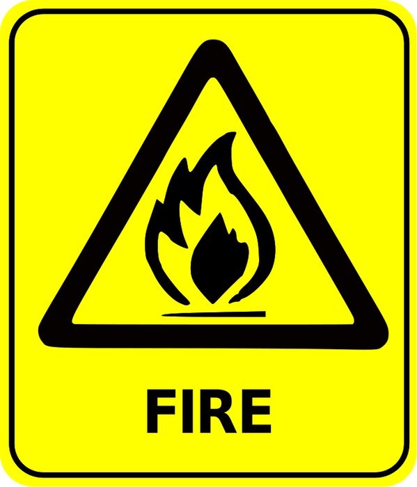 Fire Safety Signs And Symbols
