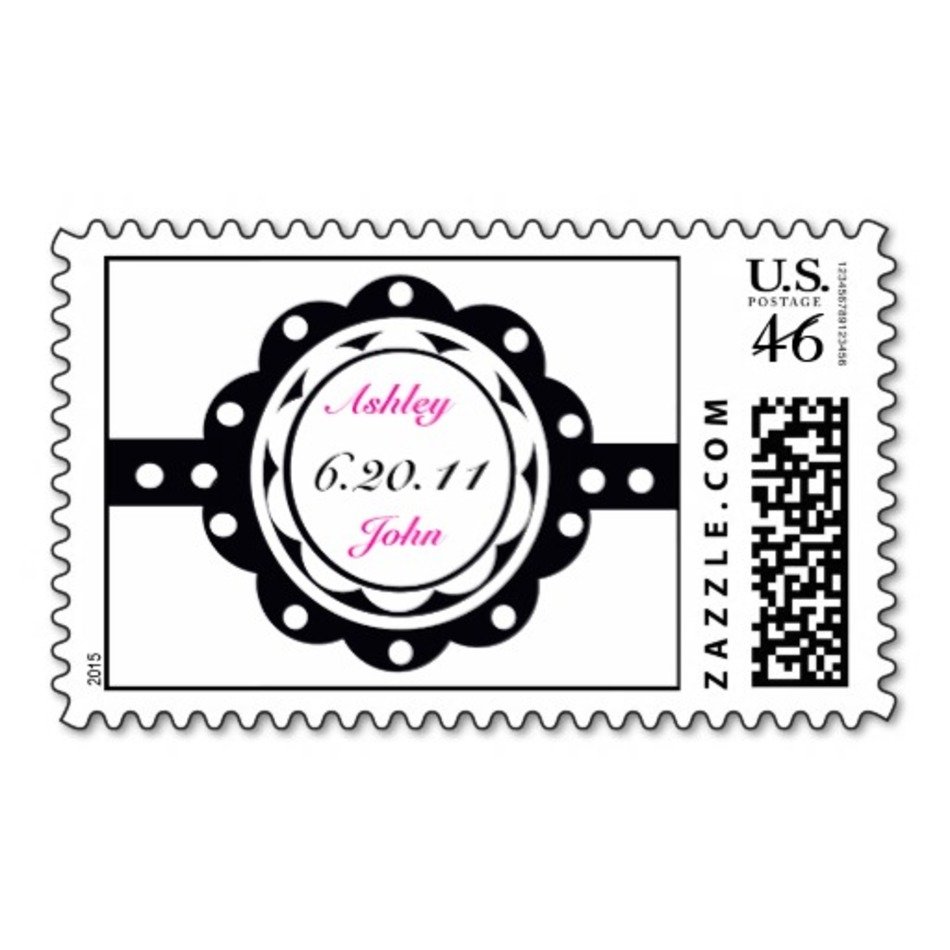 Polka Dot Scallop Circle