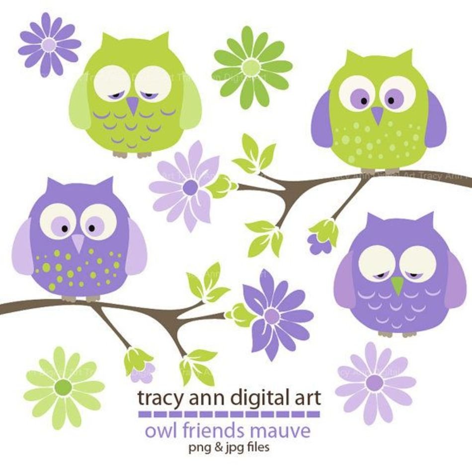Baby Owl Clip Art N29