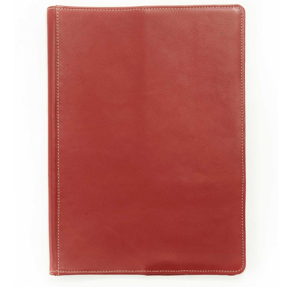 brown leather diary cover