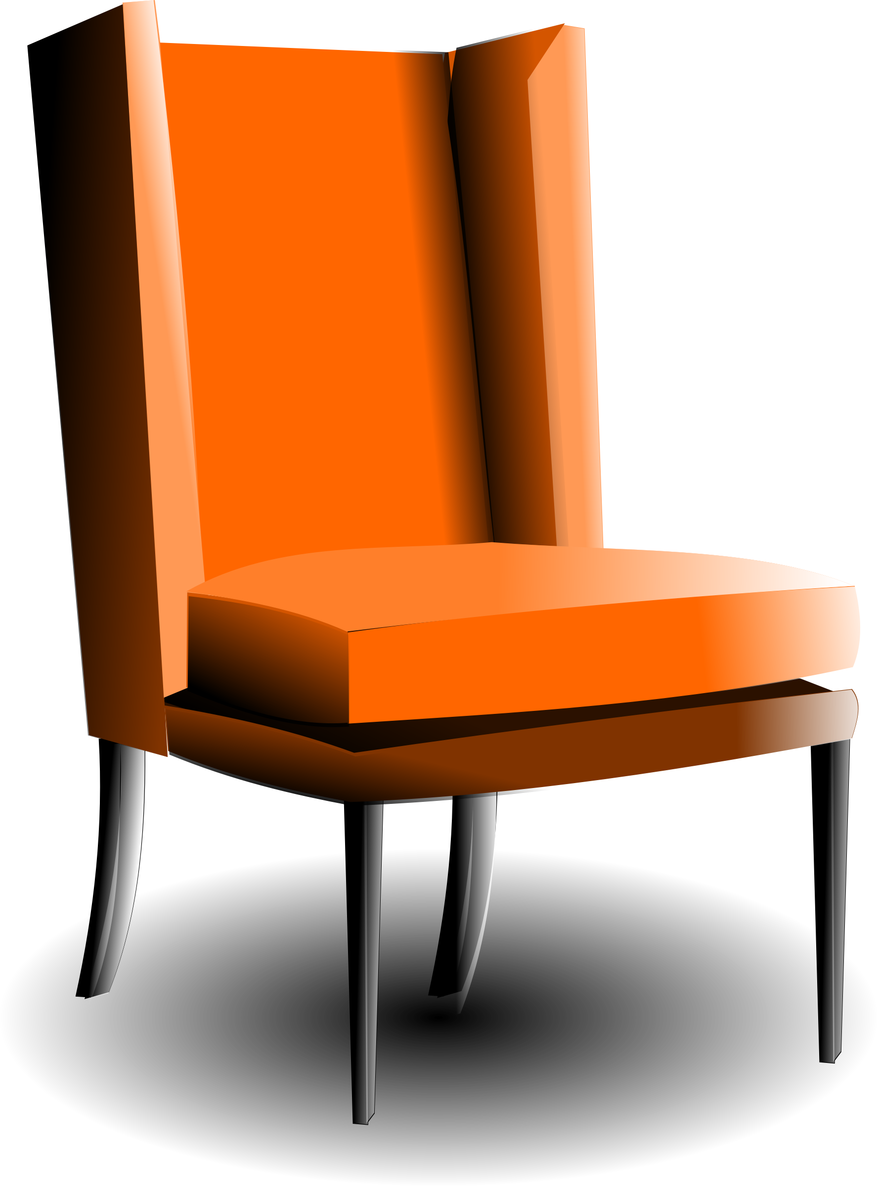 old chair clip art drawing