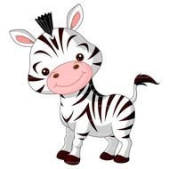 Baby Zebra Clip Art N15