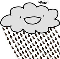 Cartoon Rain Cloud N4