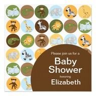 Jungle Safari Animal Baby Shower
