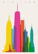 Empire State Building Silhouette