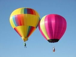 hot air balloon as picture for clipart