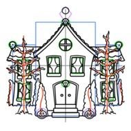 Cartoon Haunted House N2