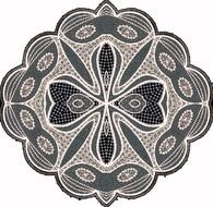 mandala Background drawing