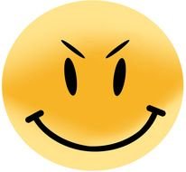 Middle Finger Smiley Face Clip Art