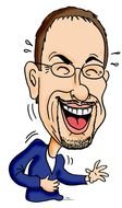 Laughing Cartoon People drawing