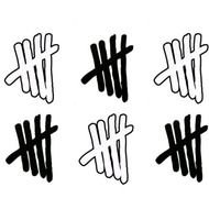Tally Mark 5SOS Transparent