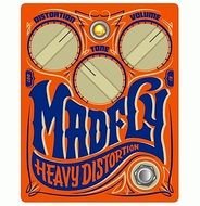 DRNO Effects Pedal Mad Fly Distortion Artwork