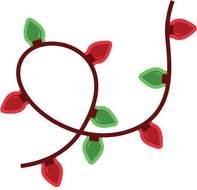 Christmas Lights Clip Art N31