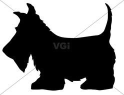 Scottie Dog Silhouette