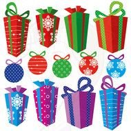 Christmas Gift Box Clip Art N9