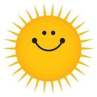 Summer Beach Sun Clip Art