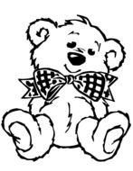 Teddy Bear Coloring Pages N4