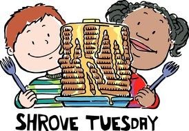 Cartoon Shrove Tuesday clipart