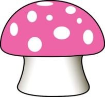 Cartoon Mushroom Clip Art N20