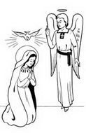 black and white picture Christian Mother Teresa near an angel