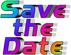 Save The Date Meeting Clip Art