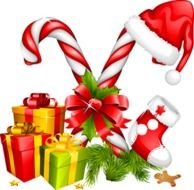 Candy Cane Christmas Decorations