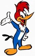 bird like cartoon character