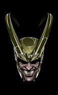Colorful Marvel's Loki clipart