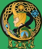 Loki Of Asgard drawing