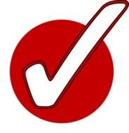 Red Check Mark Clip Art N4