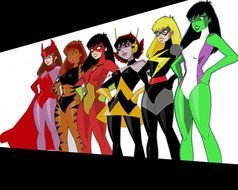 Avengers Assemble Cartoon Wasp drawing