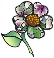 Single Flower Clip Art N3