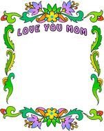 Mothers Day Clip Art Borders N11