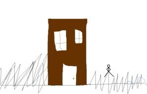 Stick Figure Falling N2