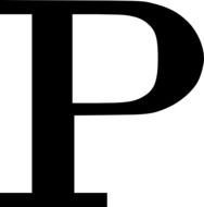 Letter P N4