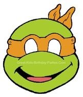 Ninja Turtle Mask Template Printable