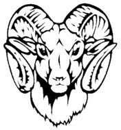 Ram Head Clip Art N6