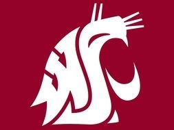 Washington State Cougars Logo WSU drawing