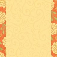 Flower Page Border Designs drawing