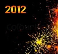 2012 New Year Border