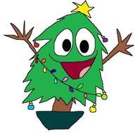 Cartoon Christmas Tree Clip Art N3