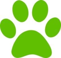 Dog Paw Print Clip Art N8