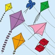 Kites drawing