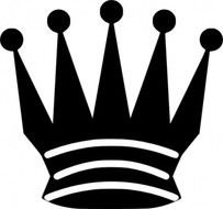 Queen Chess Piece Clip Art N7