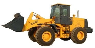 Wheel Loader yellow drawing